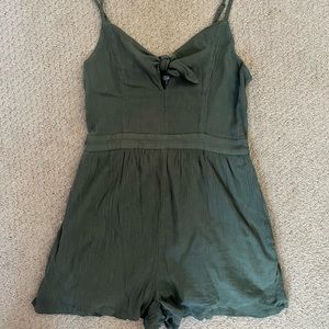 Army Green Romper